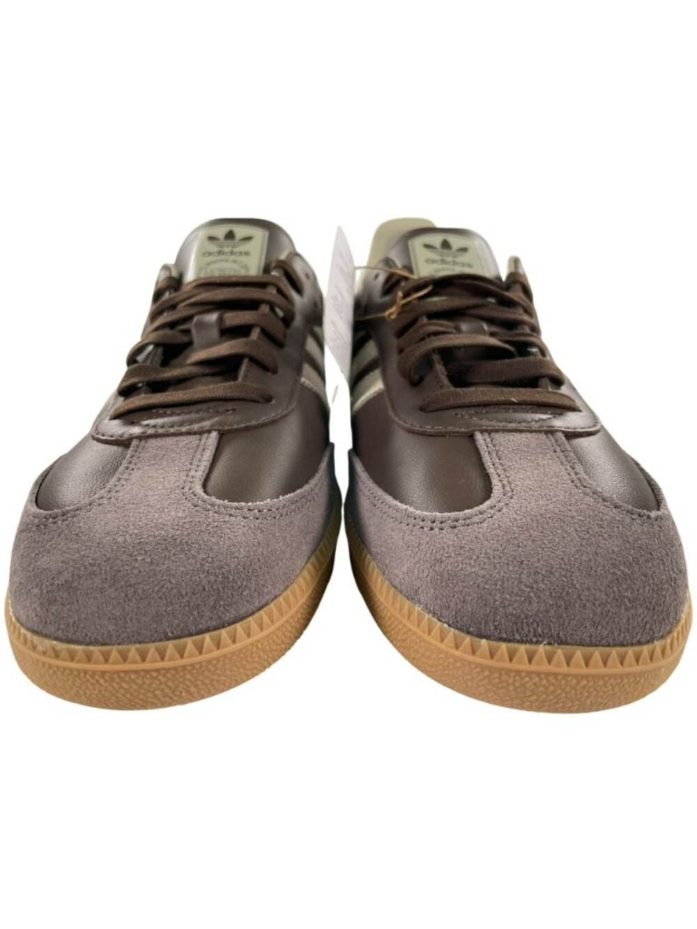 Adidas Samba OG Shoes Brown Leather Suede Sporty Retro Sneakers Men's Sz 13 NEW - Picture 5 of 11